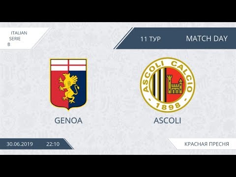 AFL19. Italy. Serie B. Day 11. Genoa - Ascoli