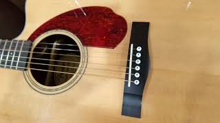 Video thumbnail for New Fender Electric Acoustic CD-140SCE Review by BlueLightBandit