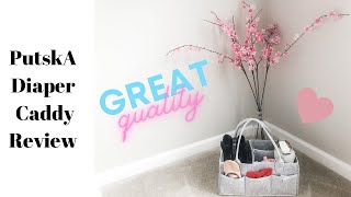 PutskA Diaper Caddy Organizer Review - Inspiration on Ways t