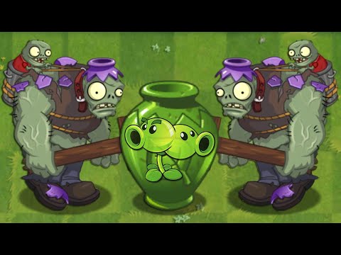 VASEBREAKER ENDLESS: LEVEL 338-339 - Team Pea Plants Power-Up! - Plants vs Zombies 2 (PVZ 2)