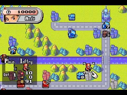 Advance Wars Walkthrough -Campaign- Part 4 ( Meet Grit [1])