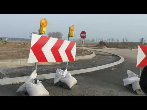 Projektowane skrzyżowanie typu rondo km 3+290,93