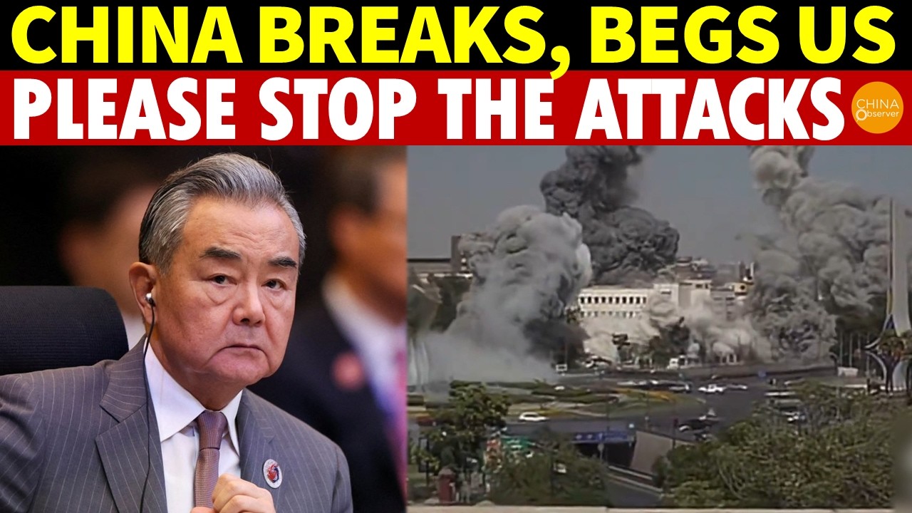 China Breaks, Begs U.S. and Israel in Front of the World: 'Please Stop The Attack!'