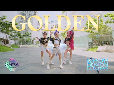 [KPop Demon Hunters In Public] \Golden\ - HUNTR/X Dance By BABY WARRIORS From Vietnam