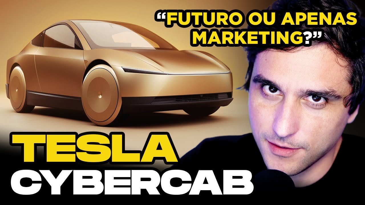 Tesla CYBERCAB: Será este realmente o FUTURO dos táxis autônomos?