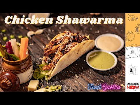 Homemade Chicken Shawarma | Easy Chicken Shawarma | Homemade Recipe| Chicken Shawarma Recipe| Snacks