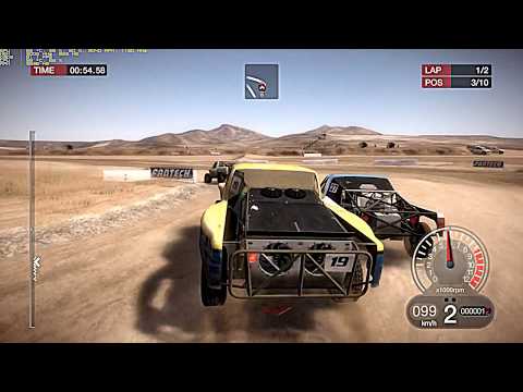 Colin McRae Dirt Walkthrough Part 1 - "Lucas Oil CORR Pro-4 Series"