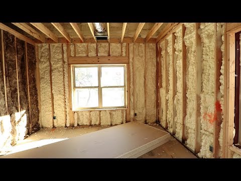 Insulation and drywall - Texas Barndominiums Episode 7