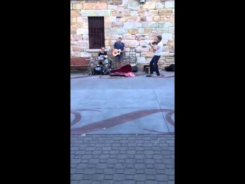 Cool street band. Hobart, Tasmania