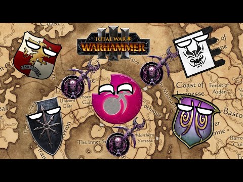 N'kari's very naughty tactics - total war Warhammer 3 multiplayer