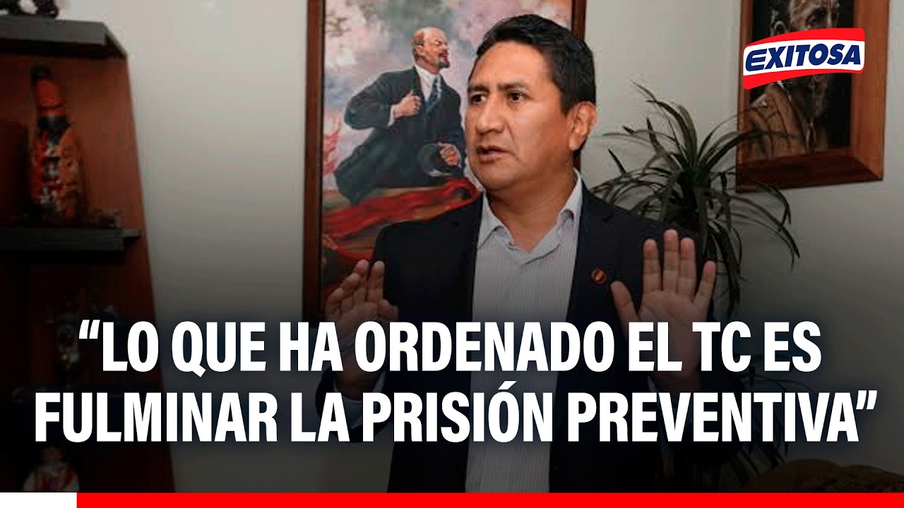 🔴🔵Vladimir Cerrón saldrá de la clandestinidad:“TC ha fulminado la prisión preventiva”, según abogado