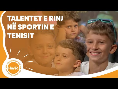 Talentet e rinj në sportin e tenisit