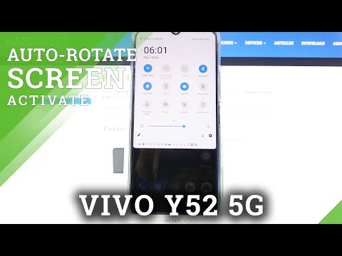 How to Turn Off Auto Rotate Screen on Vivo Y52 5G – Change Rotate