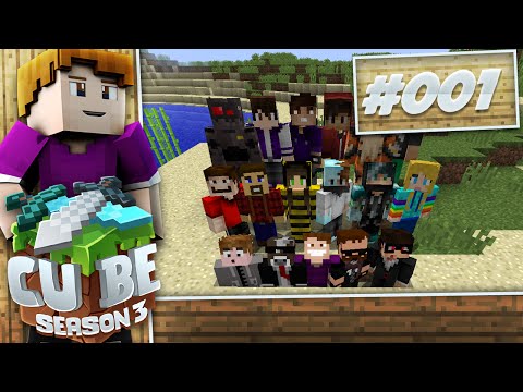 Minecraft [Cube  - S3]: Ep. 01 - TEAM STRAUB!