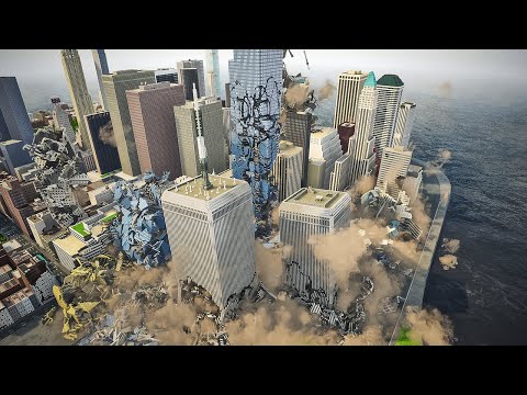 Realistic Building Collapses | Teardown Movie