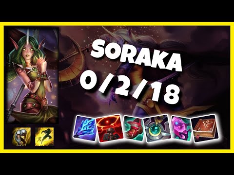 Soraka vs Karma OCE Challenger SUPPORT (0/2/18) - v11.2