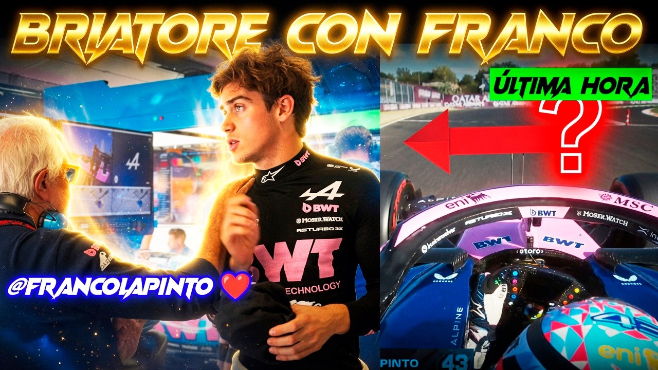 BRIATORE RESPALDO PERSONAL Y TOTAL A COLAPINTO, GASLY SE PREOCUPA, BARLOW Y FRANCO DAN LAS CLAVES