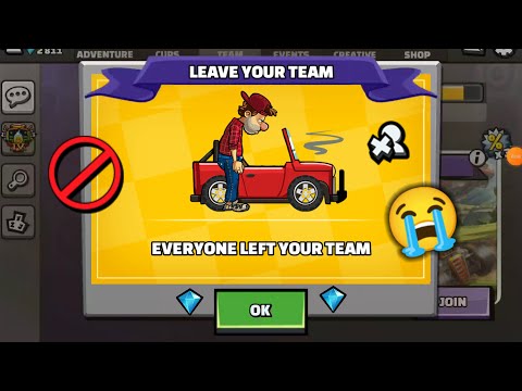 I CREATED TEAM FOR YOU BUT THIS HAPPENED ???? Hill Climb Racing 2