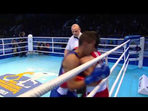 Men's Light Fly (46-49kg) - Semi Final - David RODRIGUEZ (CRC) vs Mohamed FLISSI (ALG)