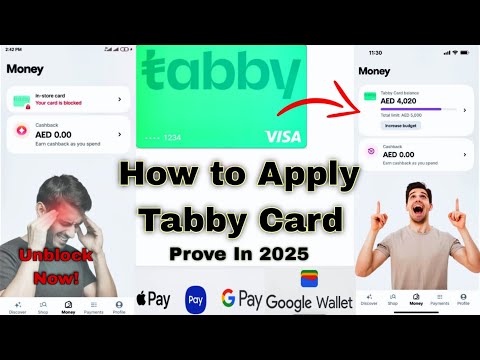 How to Get Tabby Card| How to Apply Tabby Card UAE|Installment With Tabby App UAE|Unblock Tabby Card