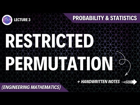 Lec 1 Fundamental Principle Of Counting Basic Permutation Probability and Statistics