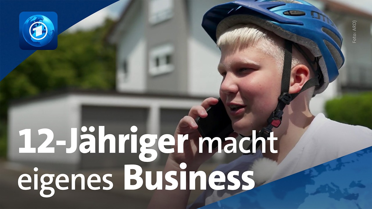 12-jähriger Unternehmer: „Ich hab halt diesen Unternehmensgeist“