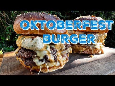 SMASHED OKTOBERFEST BURGER