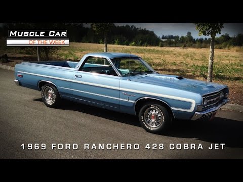 Thumbnail for Muscle Car Of The Week #79: 1969 Ford Ranchero GT 428 Cobra Jet Video by Ford Ranchero