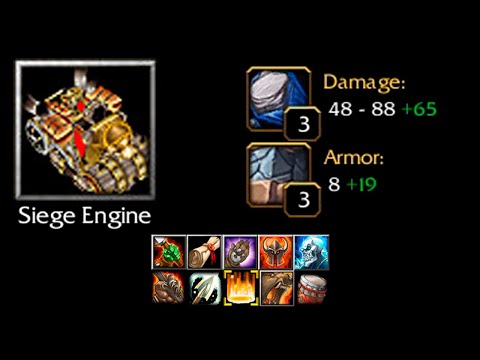 Fully buffed Siege Engine