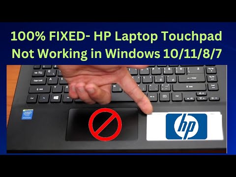 100 FIXED Touchpad not working windows 10 11 Touchpad not working In HP Laptop New 2024