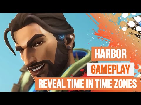 Harbor Valorant gameplay reveal time in time zones October 13 New Valorant Controller Agent