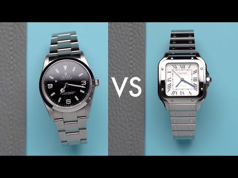 Rolex Explorer vs Cartier Santos - Which one? Or both?