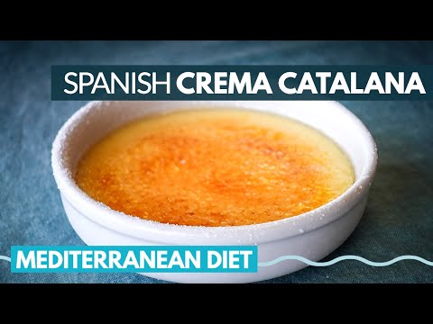 30-Minute Spanish Crema Catalana | easy mediterranean diet recipes