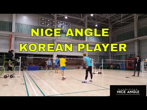 [Nice Camera Angle] Badminton Korean National Mens Double ...