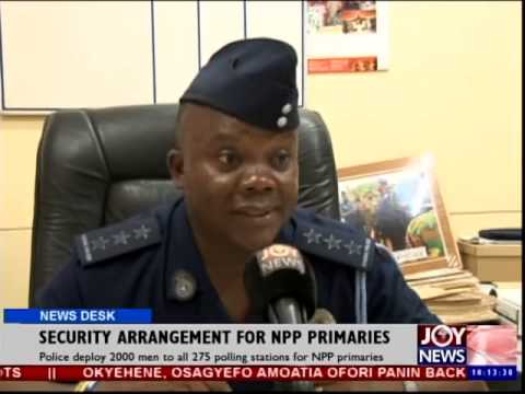 Security arrangement for NPP primaries - News Desk (16-10-14)