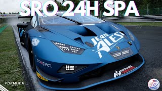 SRO GTWC 24HRS OF SPA PT1 OF THE BIGGEST RACE OF Y