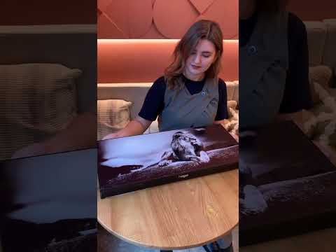 Нарды из стекла Лев 61×27×5см длинные нарды - фото 1 - id-p1467928264