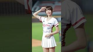 當DJ下錯音樂時，女孩果然都是聲控的 #陳怡叡 #YURI #台湾チア #cheerleader #fancam #rakutengirls #樂天女孩 #楽天ガールズ