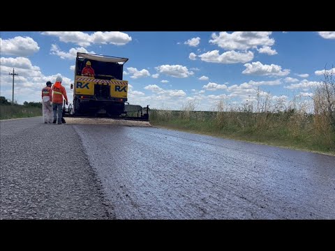 Acondicionamiento de camino Lloveras en etapa final