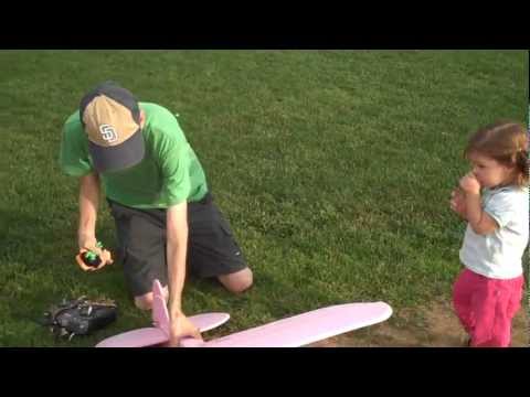 Parachute Man Drop from Homemade RC Plane