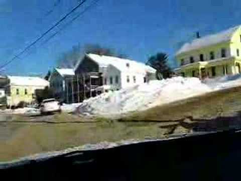 Driving Route 31 North Approaching Spencer Center