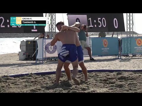 Rnd 3 • BW_M 90 kg • Kevin GREMM(GER) vs. Georgios TSAKNAKIS(GRE)