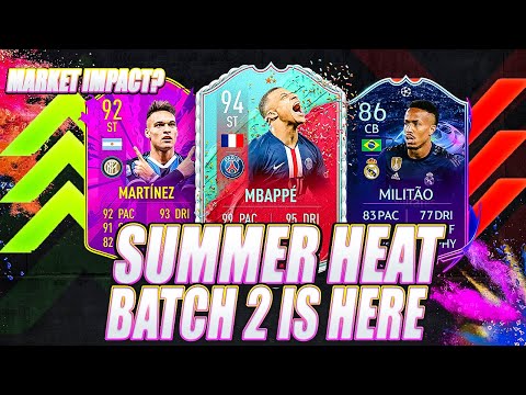 BATCH 2 FIRST DAY CRAZY MARKET MOVEMENTS! FIFA 20 SUMMER HEAT MARKET WATCH