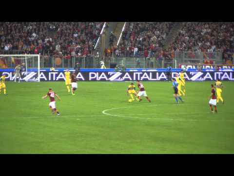 31.10.2013 - Stadio Olimpico di Roma - Roma-Chievo 1-0 - Goal di Borriello - HD
