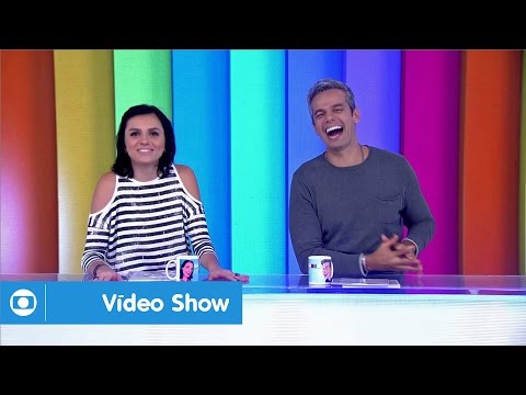 Vídeo Show: Monica Iozzi e Otaviano Costa comandam o programa, ao vivo