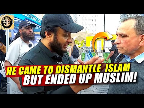 He Came To DISMANTLE Muslim, But Accepted Islam Stratford Speaker's corner