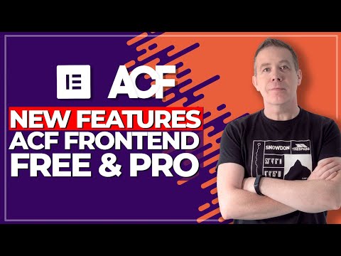 New Features in ACF Frontend Forms Free Pro