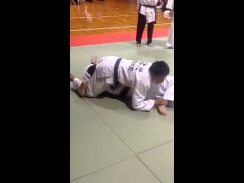 寝技 三角締め1 北代 大路