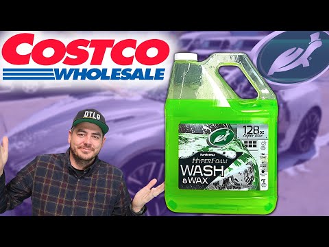 NEW TURTLE WAX SOAP! | COSTCO Car Wash Soap | Turtle Wax Hyper Foam