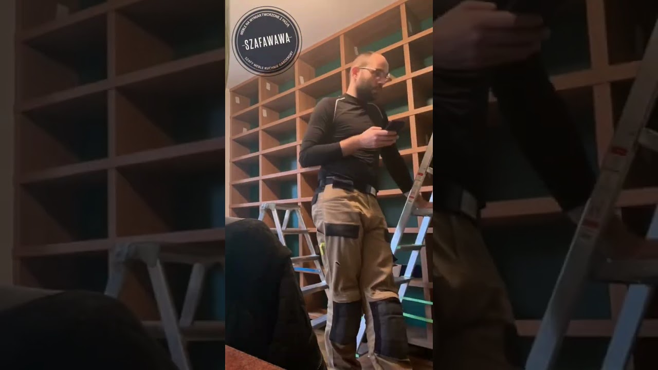 Regał na wymiar #bookshelf #timelapse